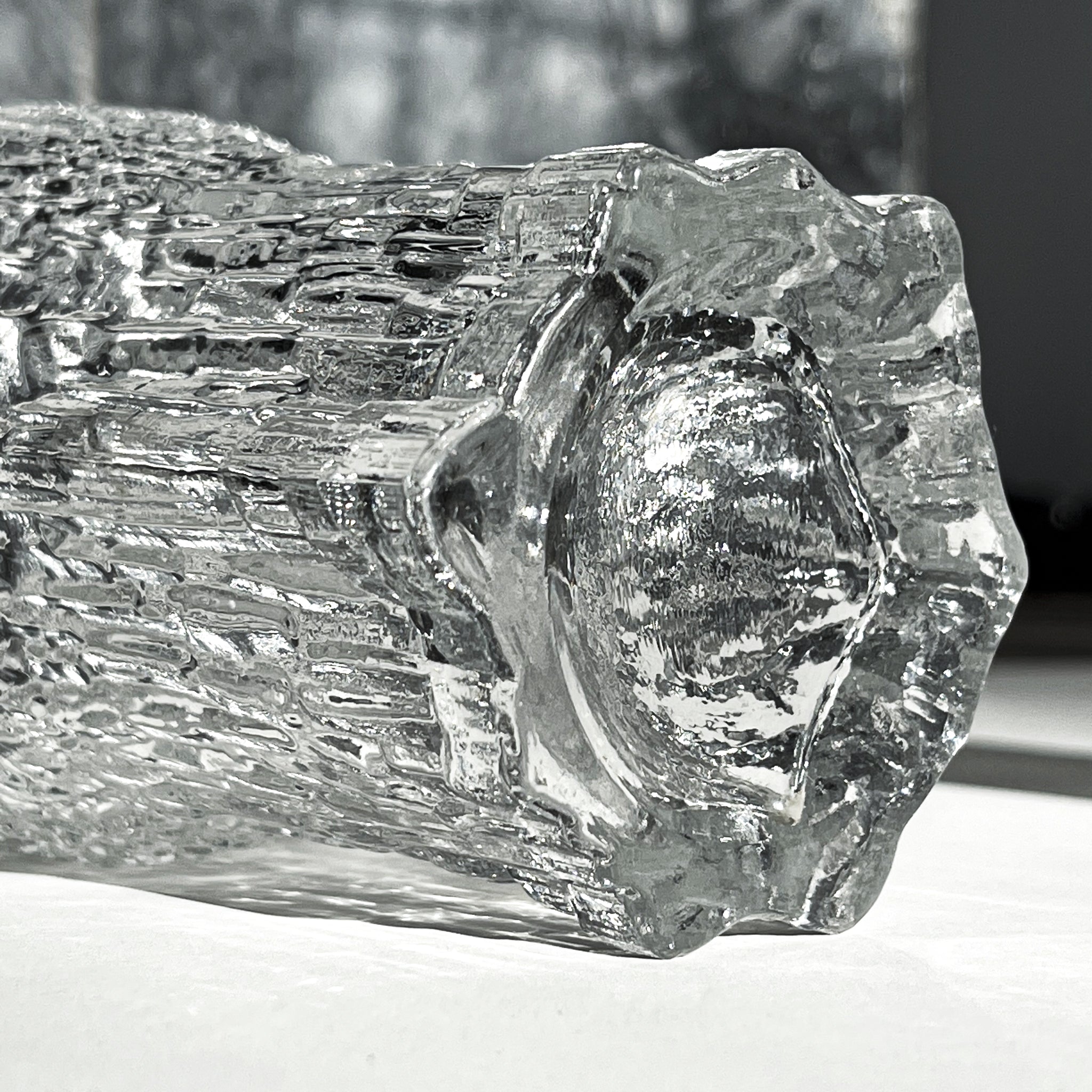 Set of 2 Aslak glasses by Tapio Wirkkala for Iittala, Finland, 1970s.