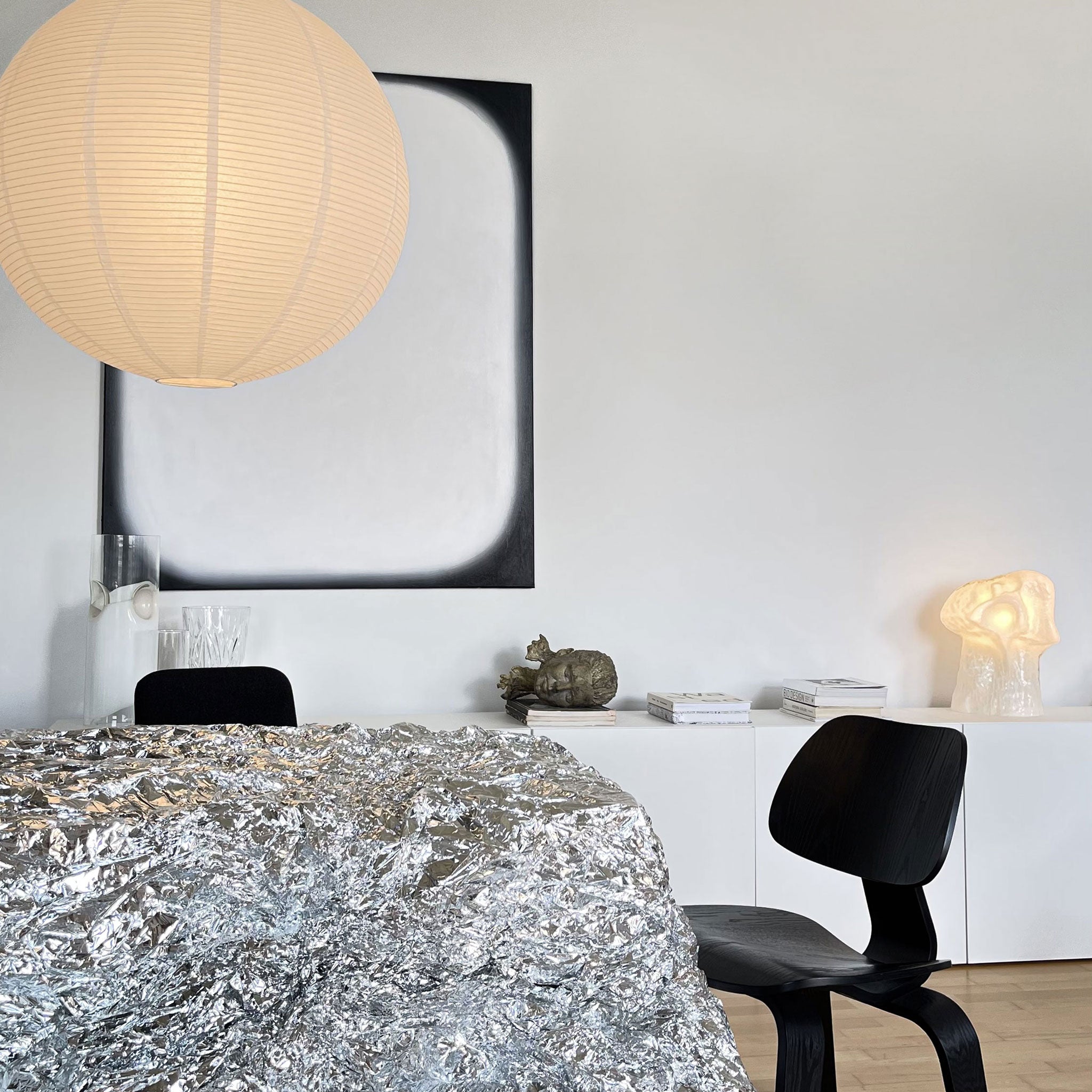 Osso large lamp by Carlo Nason for Mazzega, Italy, 1970s — Sculptural Murano glass light.