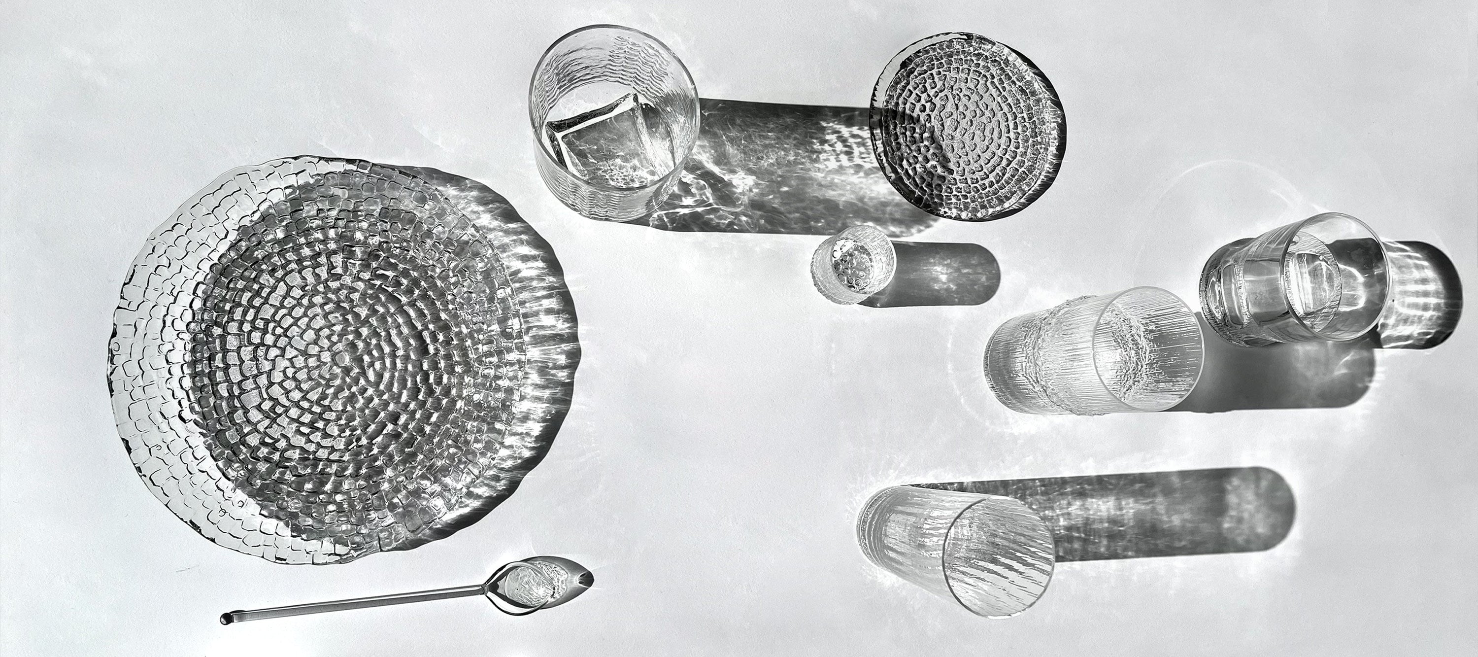 You Could Touch them... Tactile Experiences in Digital World with Textured Vintage Glass Design.