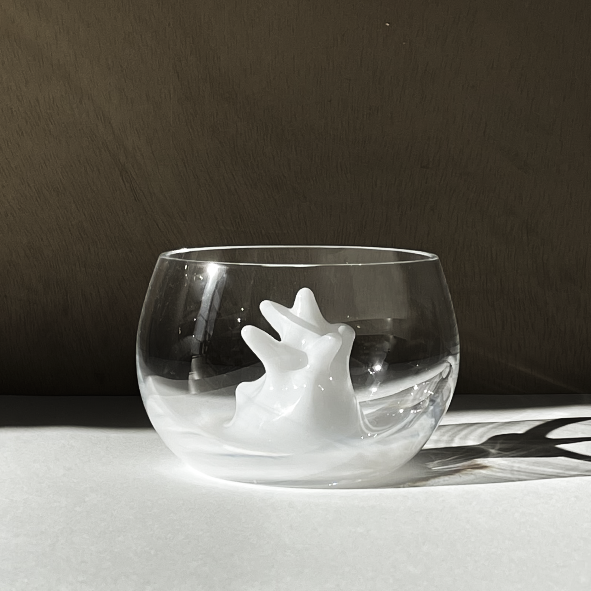 Cuenco escultórico Cuerpo de Glaciar