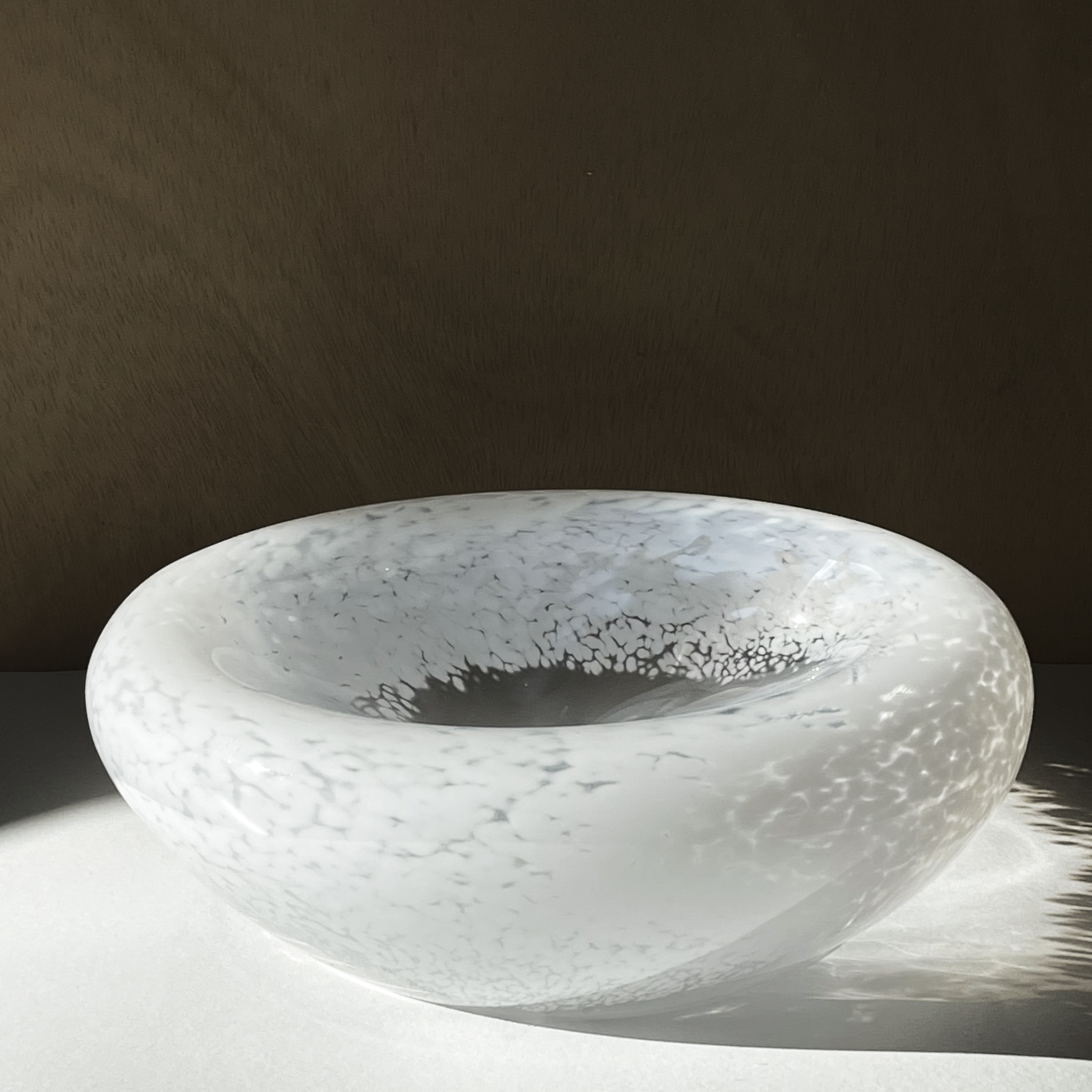 Cuenco escultórico grande Cuerpo de Glaciar